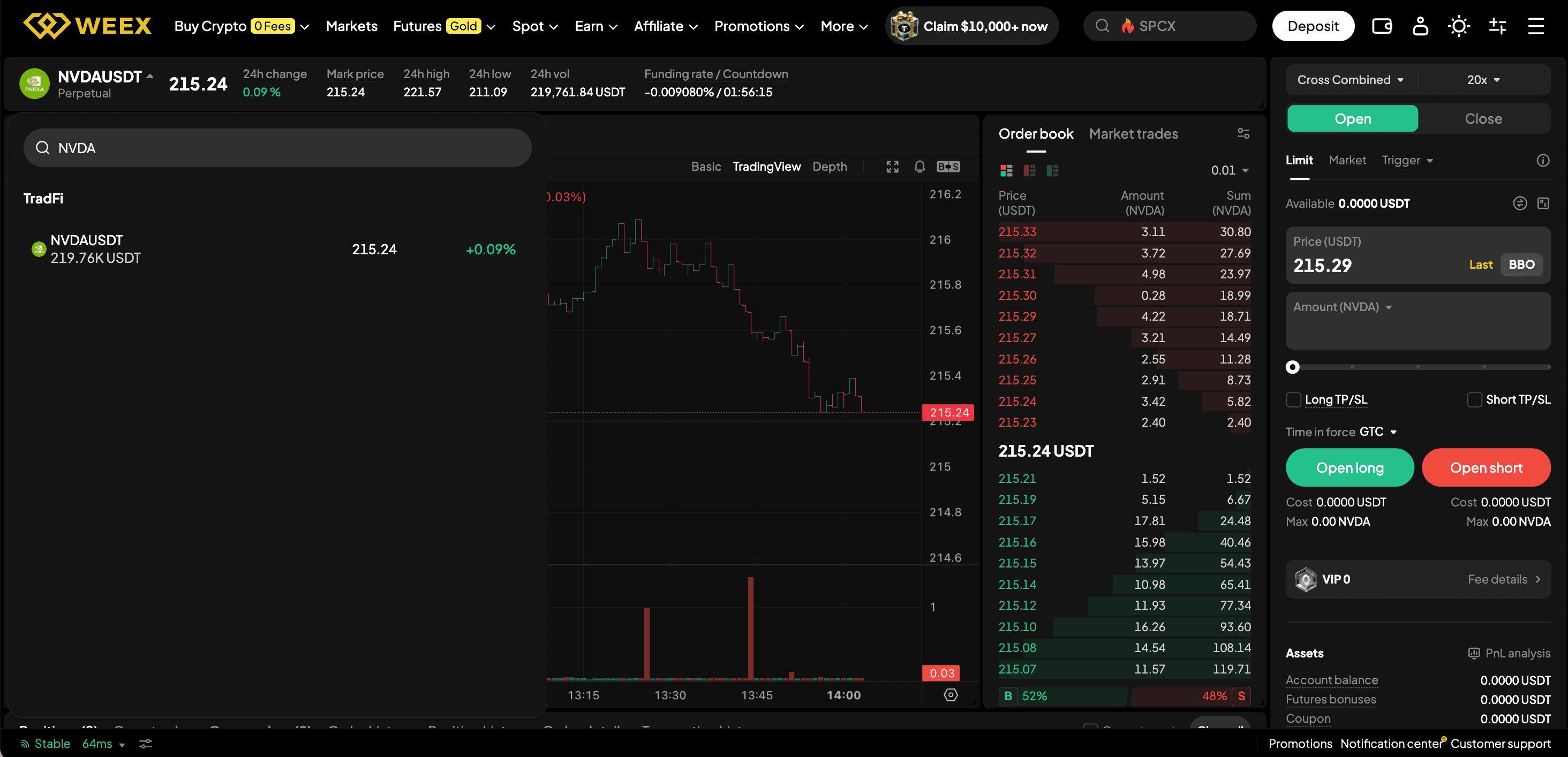 How to Trade Stock Futures on WEEX
