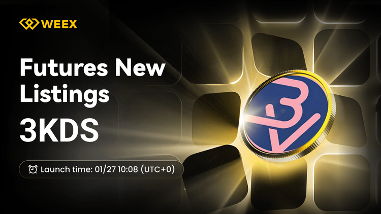 3KDS USDT Pair: 3 Kingdoms Multiverse (3KDS) on WEEX Futures